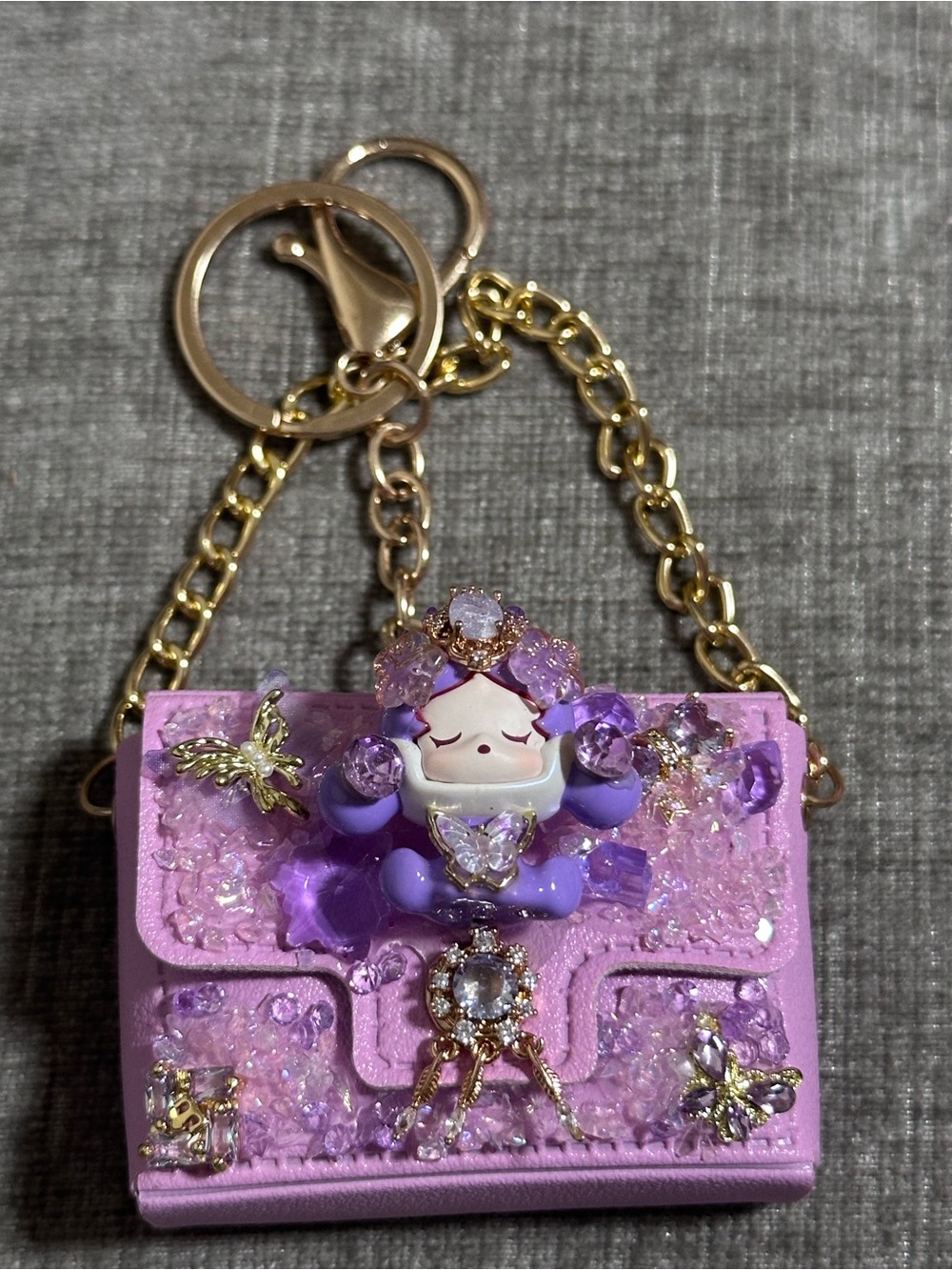 Skullpanda Mini Bag Keychain - Customized